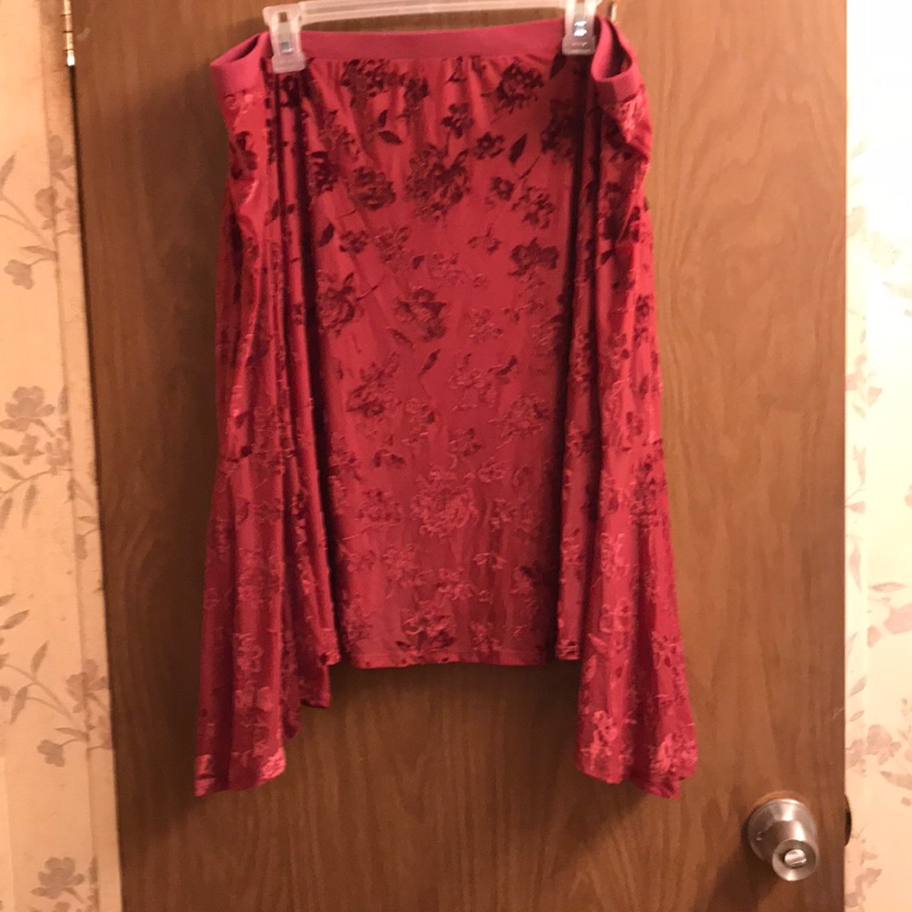 Off shoulder knit top